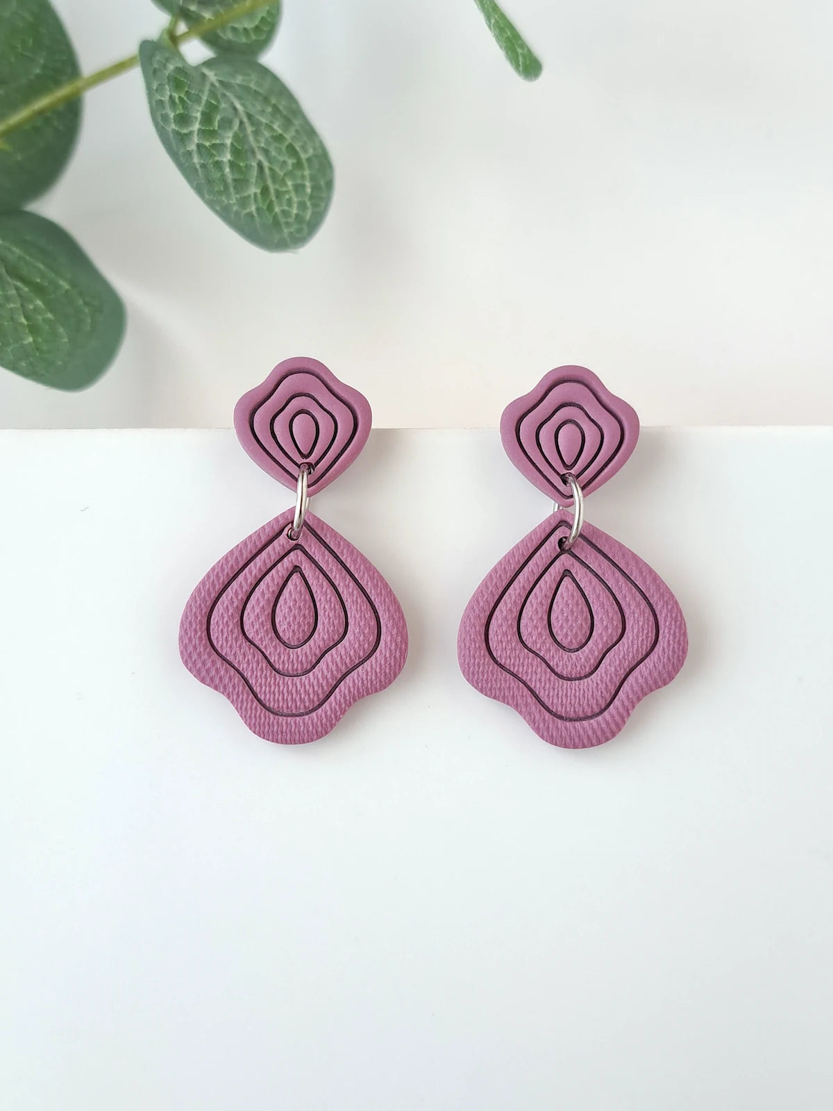Velvet Echo Dangle Earrings