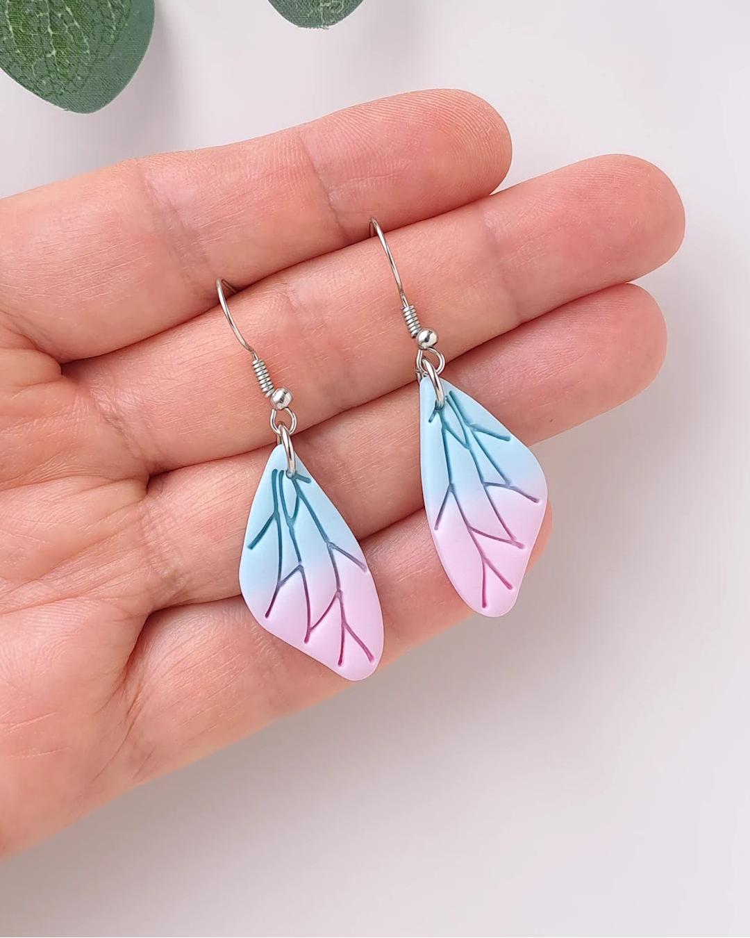 Pastel Wing Earrings
