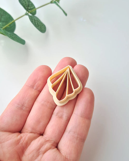 Art Deco Leaf Clay Cutter