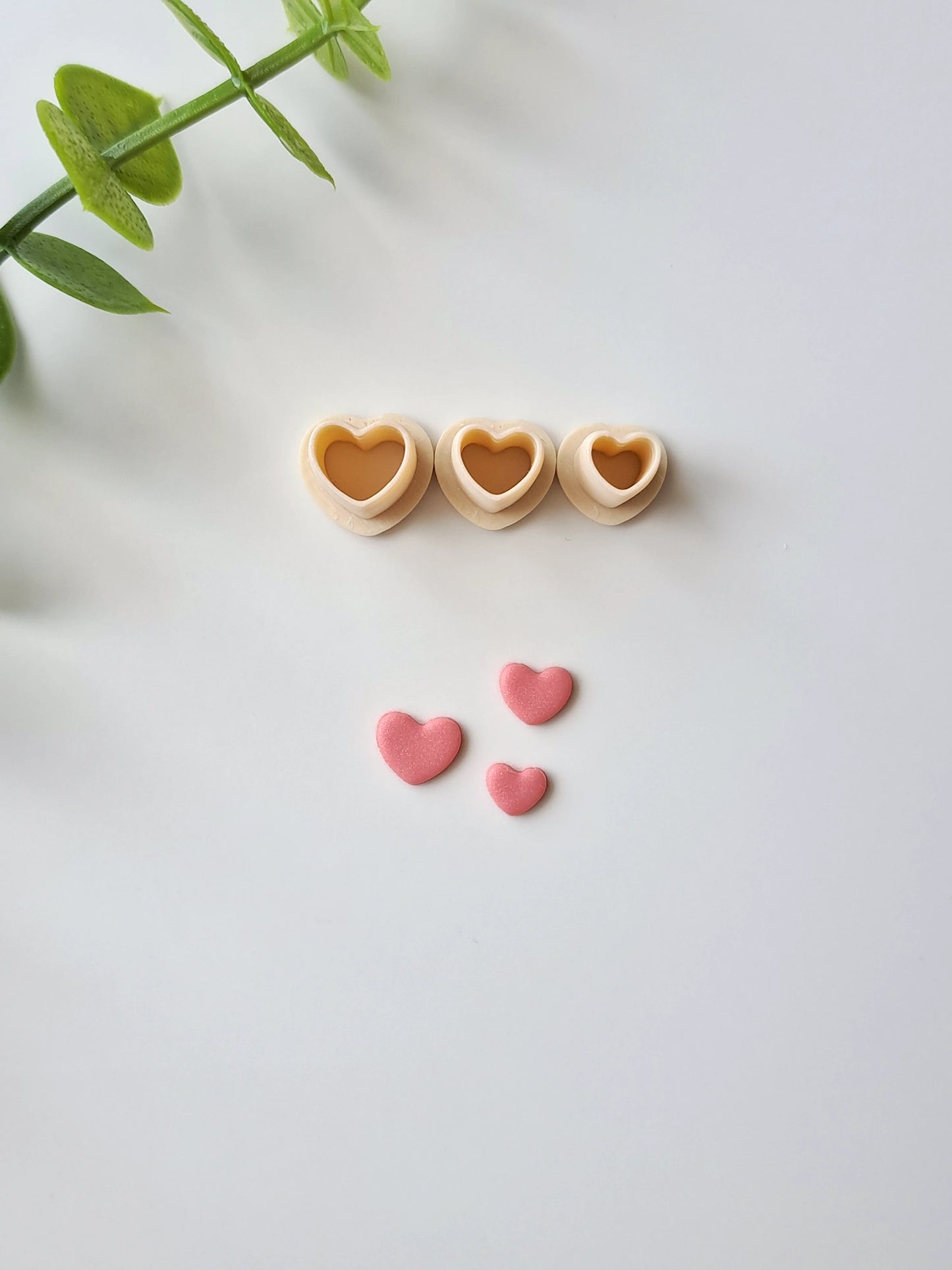 Heart Micro Clay Cutter Set