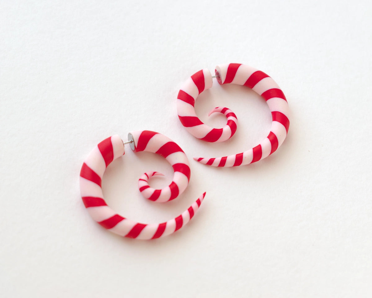 Candy Cane Fake Gauges