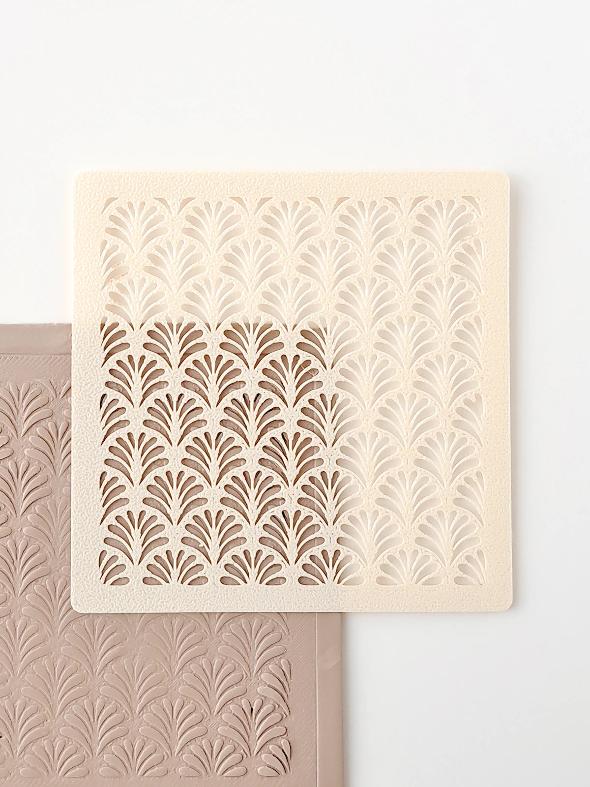 Palm Leaves 3D Stencil