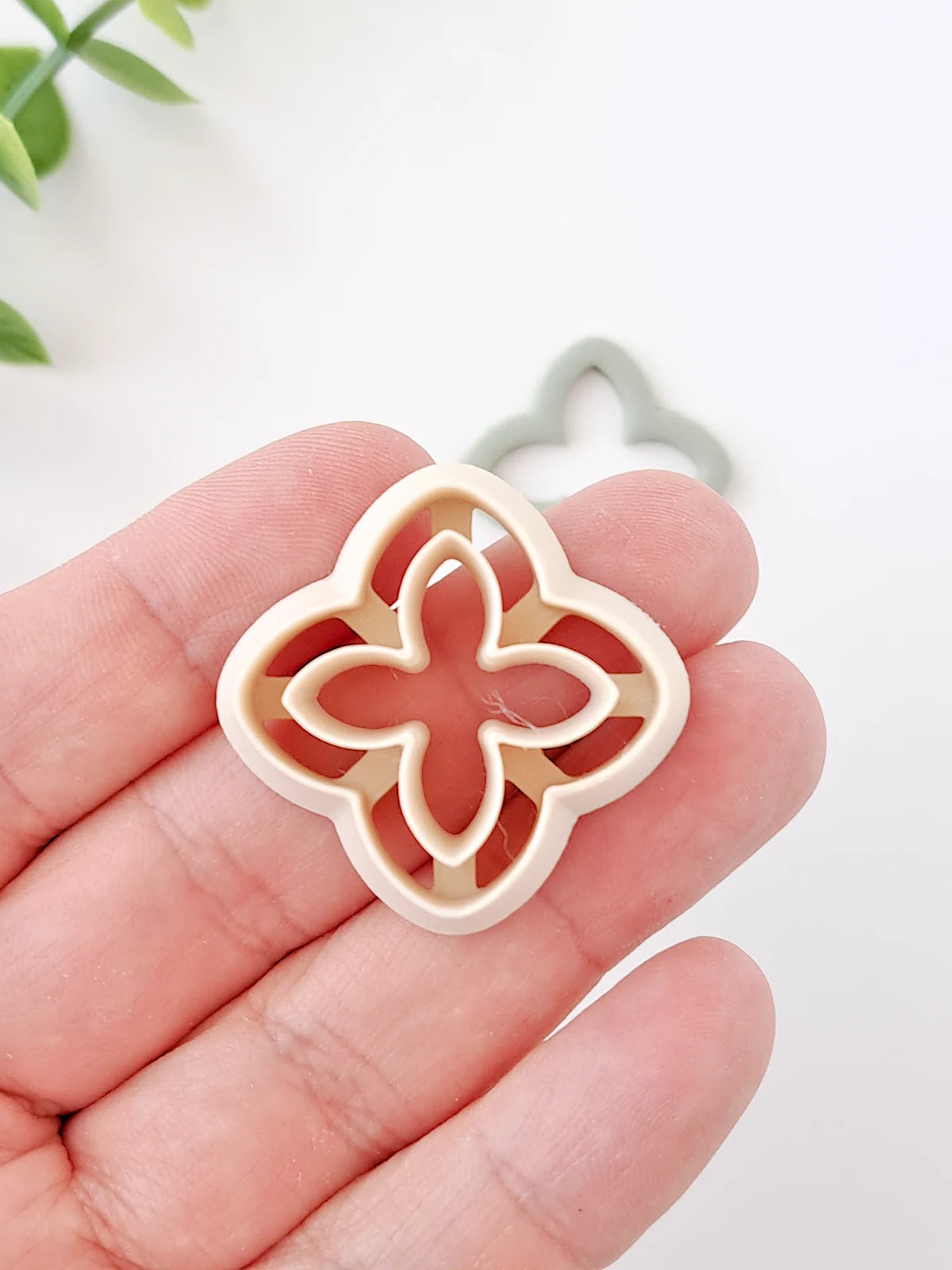 Double Layer Floral Clay Cutter