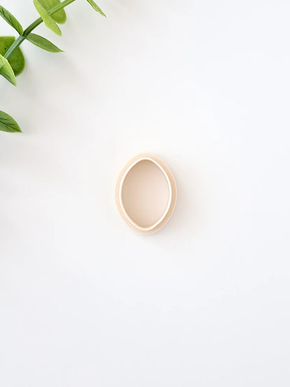 Pointed Oval Clay Cutter