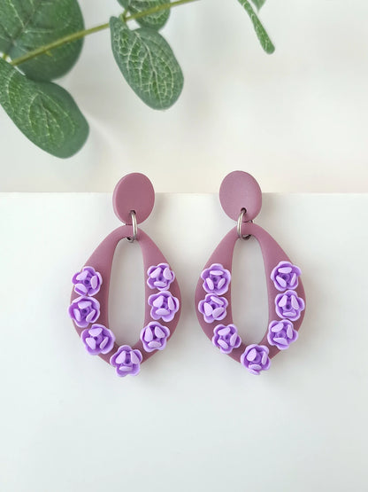 Misty Lilac Earrings