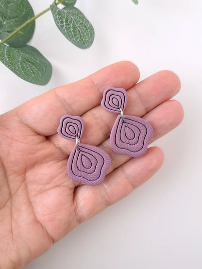 Velvet Echo Dangle Earrings