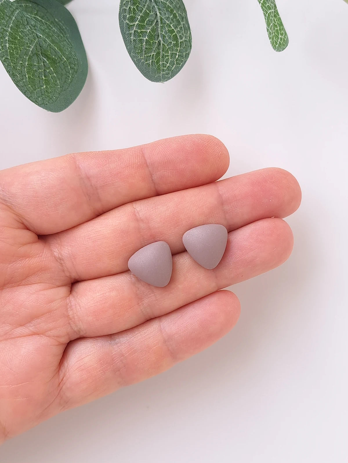 Satin Pebbles Stud Earrings
