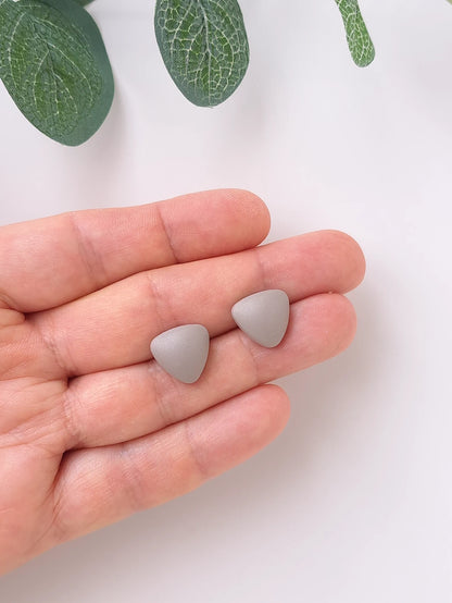Satin Pebbles Stud Earrings