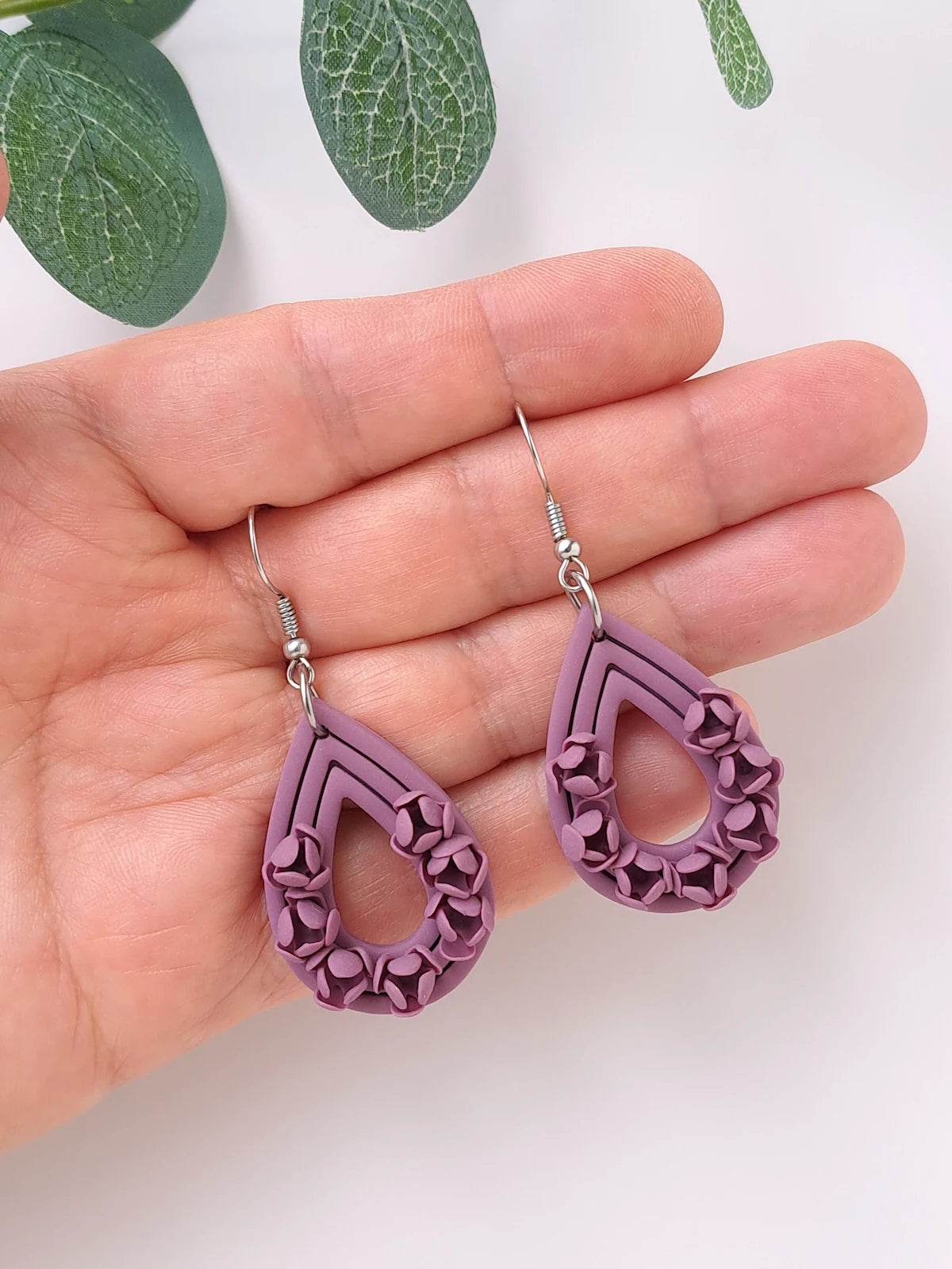 Extruded Teardrop Polymer Clay Cutter