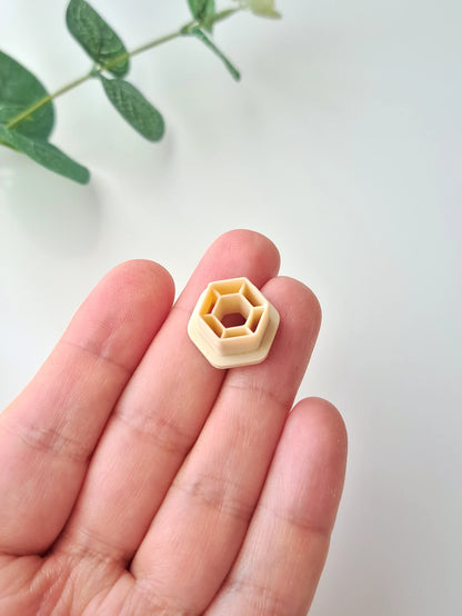 Hexagon Gemstone Polymer Clay Cutter