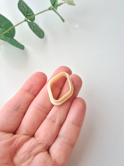 Soft Rhombus Clay Cutter