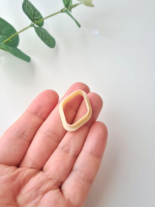 Soft Rhombus Clay Cutter