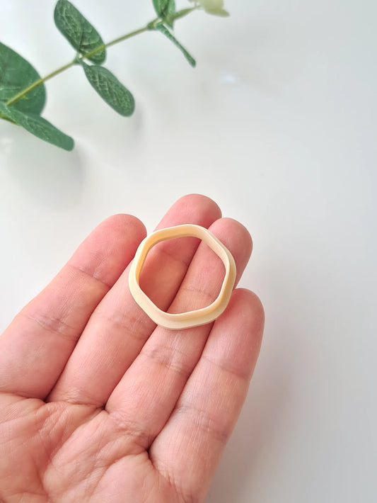 Soft Hexagon Clay Cutter