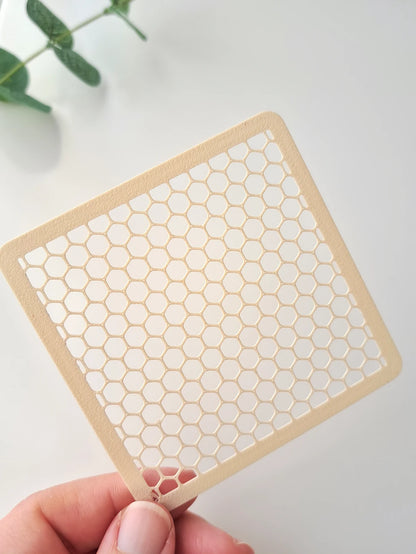 Hexagons 3D Stencil