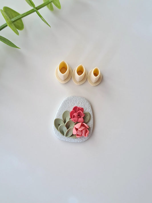 Leaf Micro Clay Cutter Set