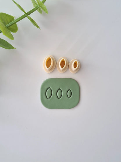 Slim Leaf Micro Clay Cutter Set