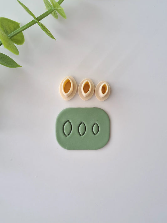 Slim Leaf Micro Clay Cutter Set
