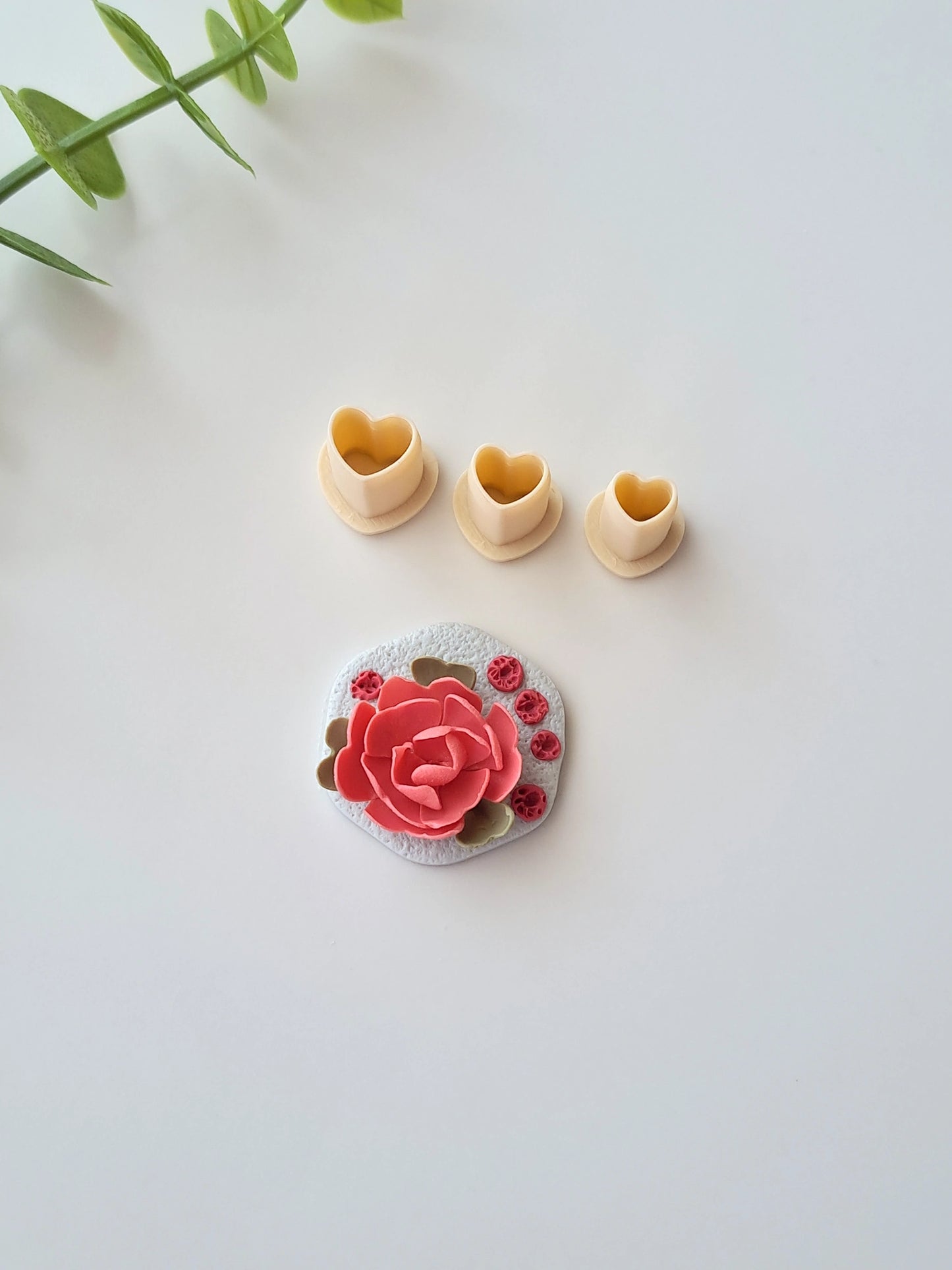 Heart Micro Clay Cutter Set