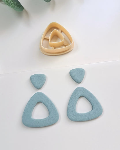 Triangle Donut Clay Cutter, 3-in-1 Jewelry Making Tool