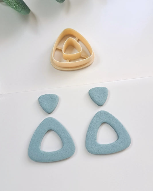 Triangle Donut Clay Cutter, 3-in-1 Jewelry Making Tool