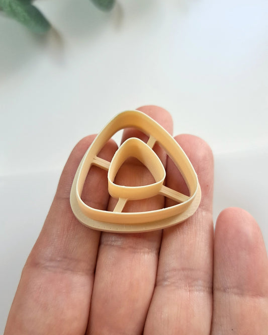 Triangle Donut Clay Cutter, 3-in-1 Jewelry Making Tool