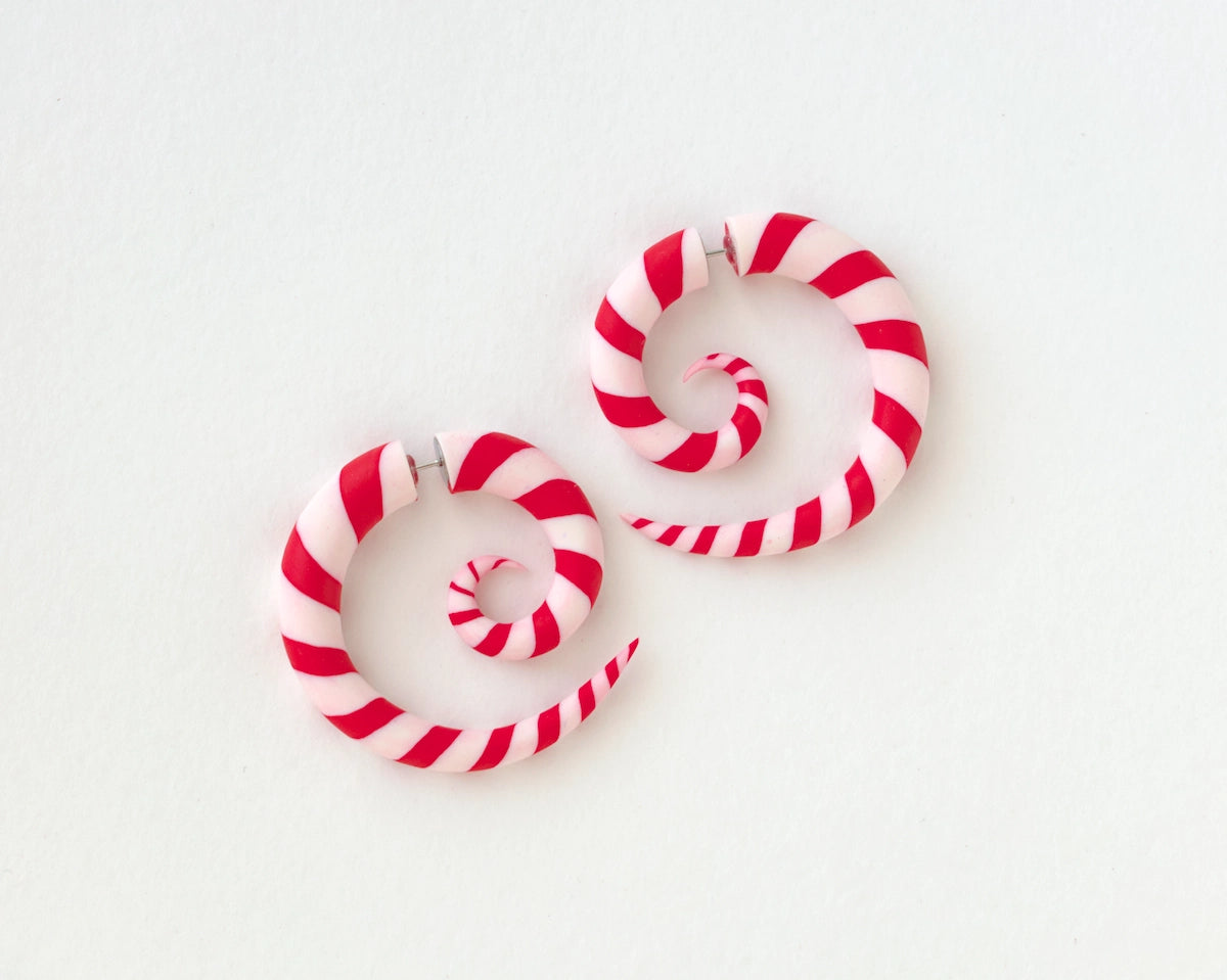 Candy Cane Fake Gauges