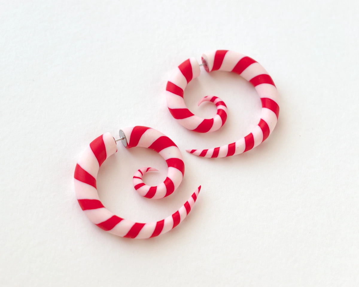 Candy Cane Fake Gauges