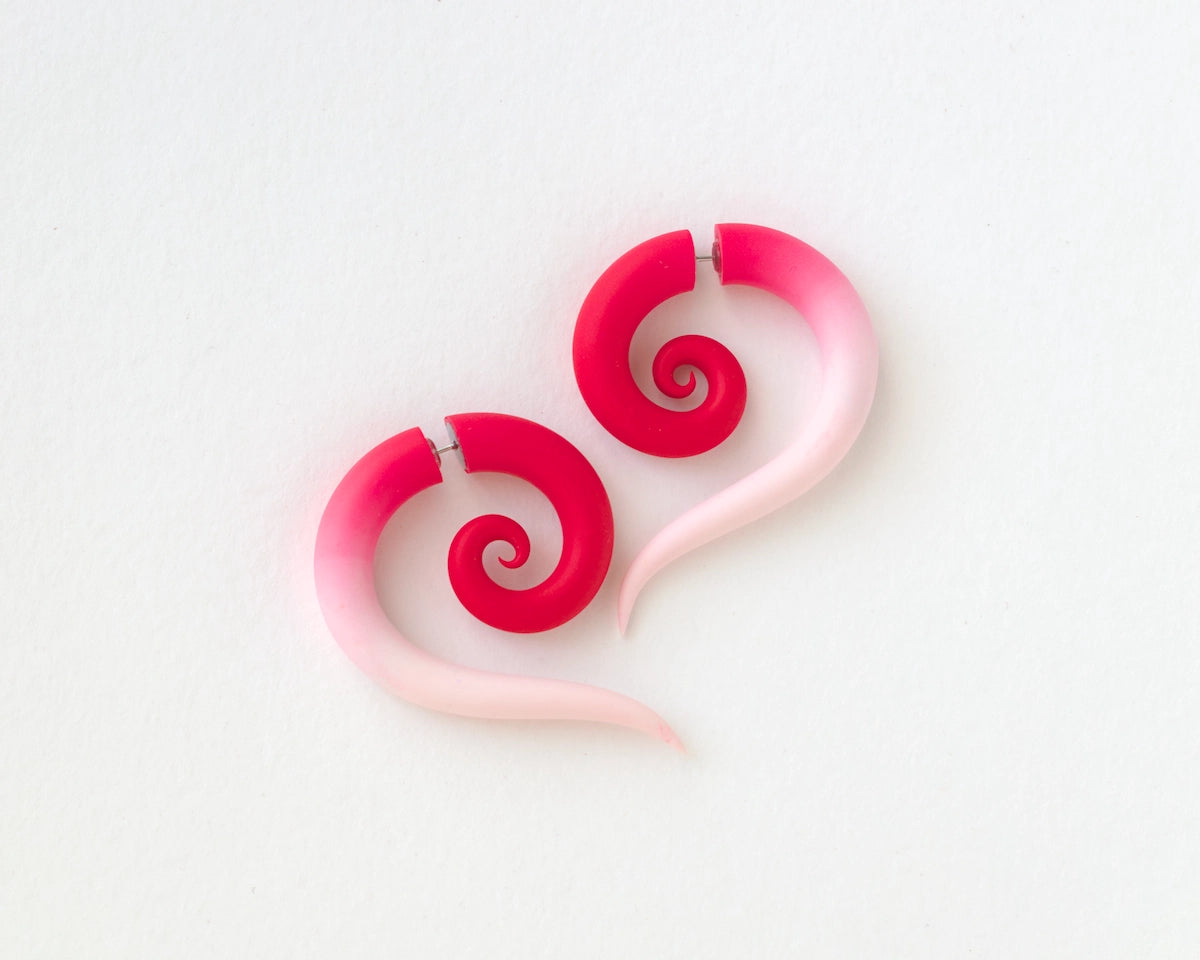 Red White Faux Gauges